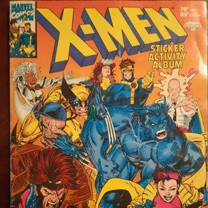 X Men Sticker Activity Book 1993